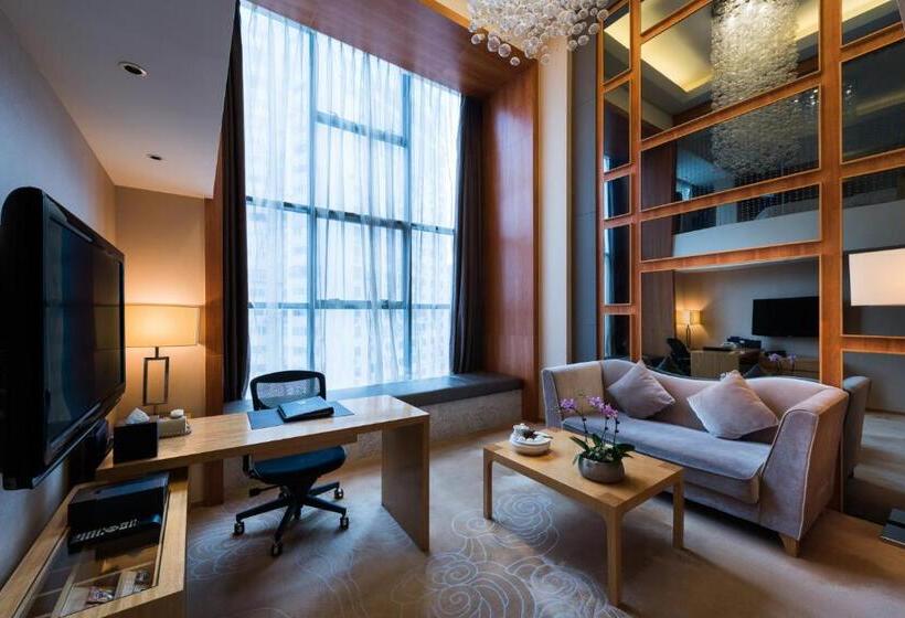 جناح ديلوكس سرير كينج, Grand Mercure Xiamen Downtown Free Welcome Fruit & Metro Station