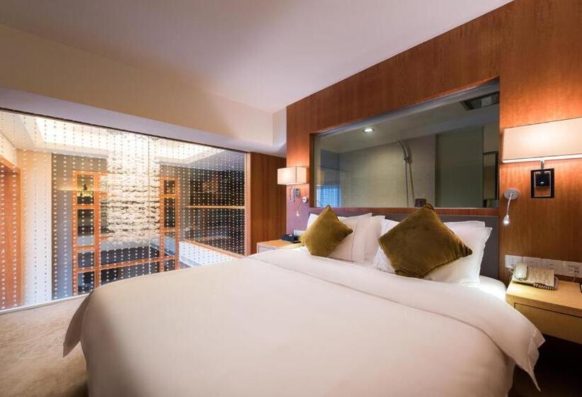 جناح ديلوكس سرير كينج, Grand Mercure Xiamen Downtown Free Welcome Fruit & Metro Station