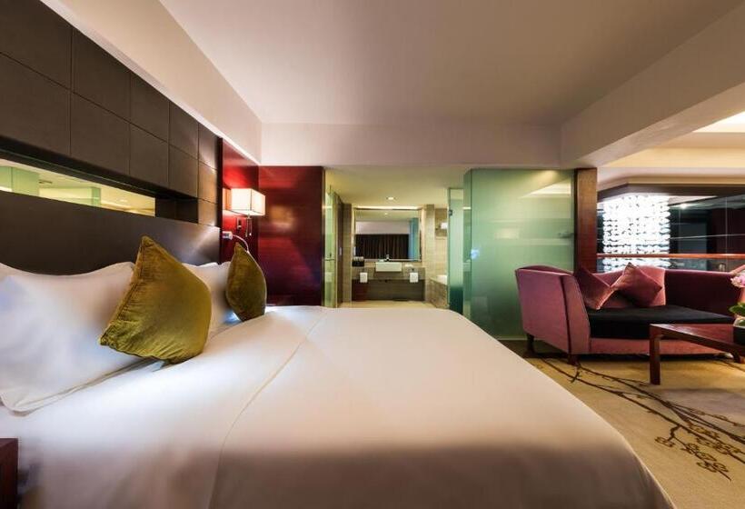 جناح ديلوكس سرير كينج, Grand Mercure Xiamen Downtown Free Welcome Fruit & Metro Station