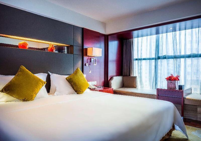غرفة ديلوكس سرير كينج, Grand Mercure Xiamen Downtown Free Welcome Fruit & Metro Station