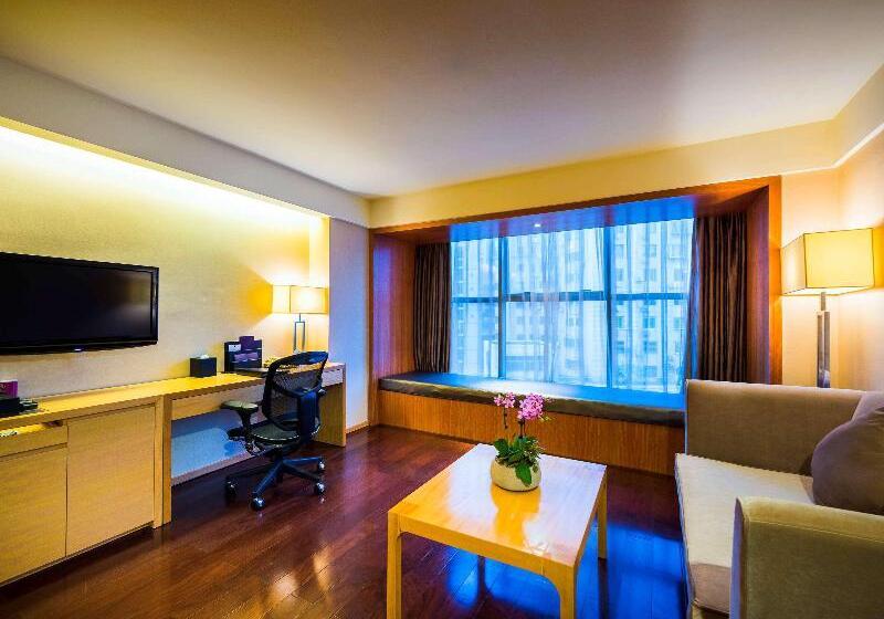 جناح ديلوكس سرير كينج, Grand Mercure Xiamen Downtown Free Welcome Fruit & Metro Station