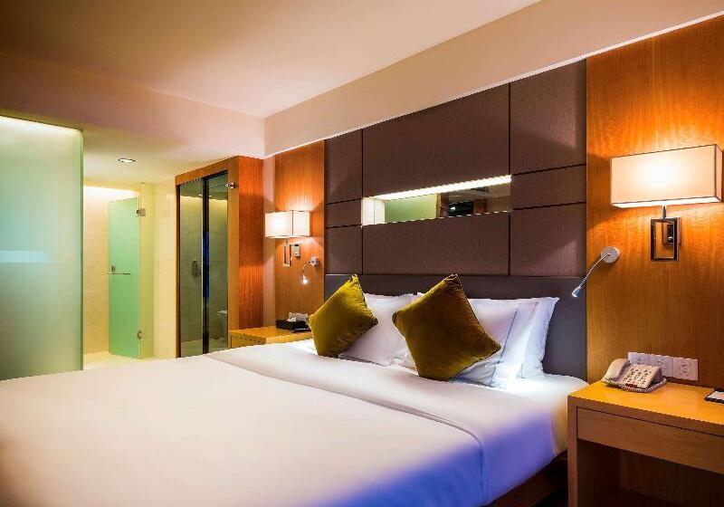 جناح ديلوكس سرير كينج, Grand Mercure Xiamen Downtown Free Welcome Fruit & Metro Station