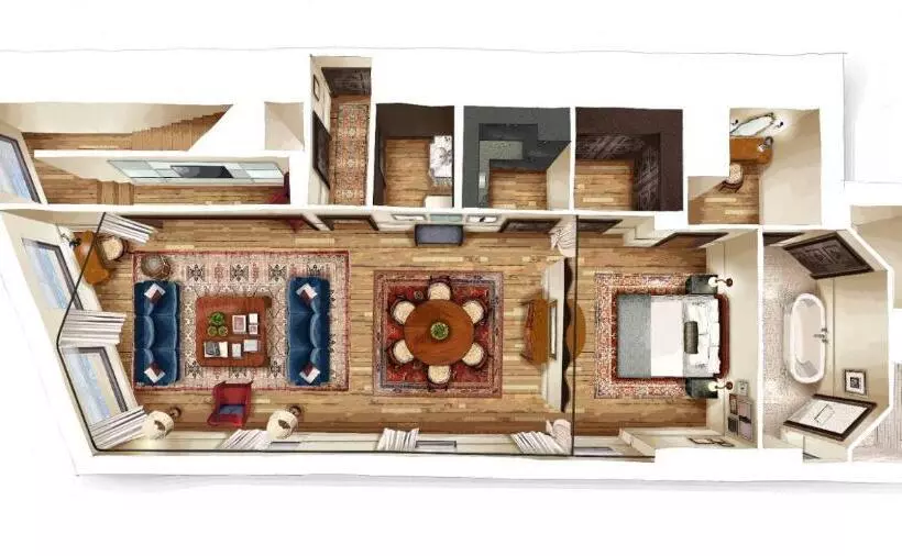 Duplex-sviitti, The Ned Nomad