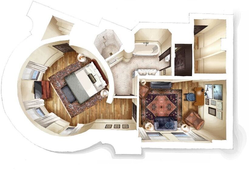 适合残疾人士使用的套间, The Ned Nomad