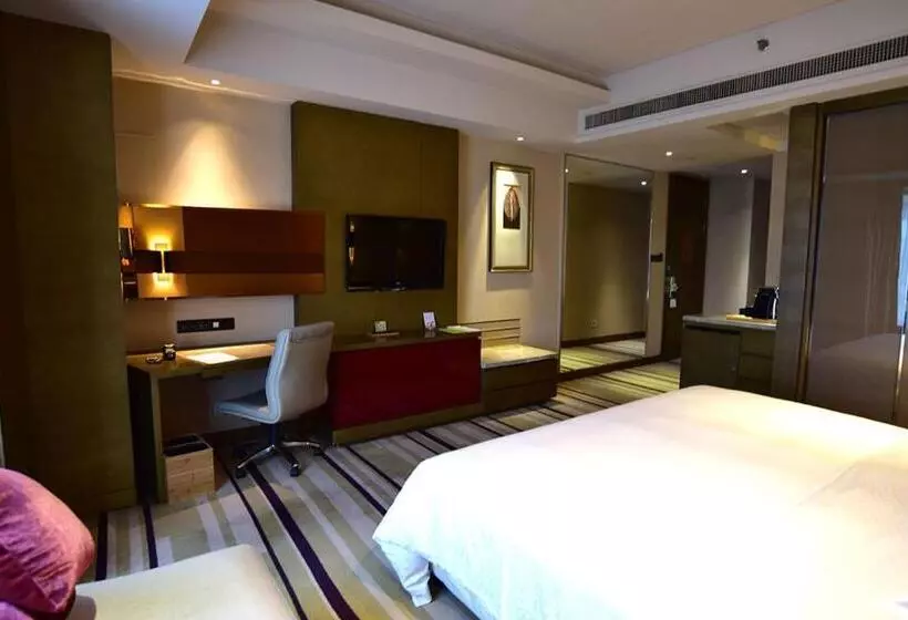 キングサイズベッドのエクゼクティブルーム, The Qube Hotel Yangzhou
