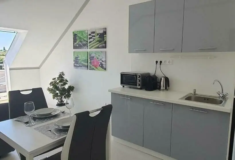 テラス付きスタンダードワンルーム, Camille Apartmanhouse
