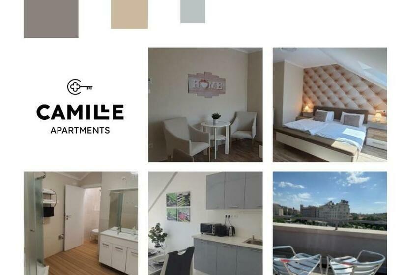 Estúdio standard com Terraço, Camille Apartmanhouse
