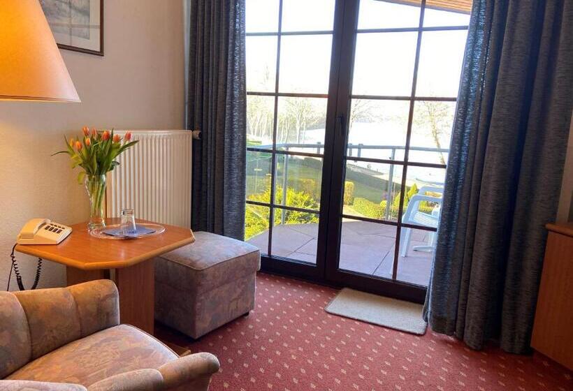 带阳台的标准单人间, Seerose Bad Malente