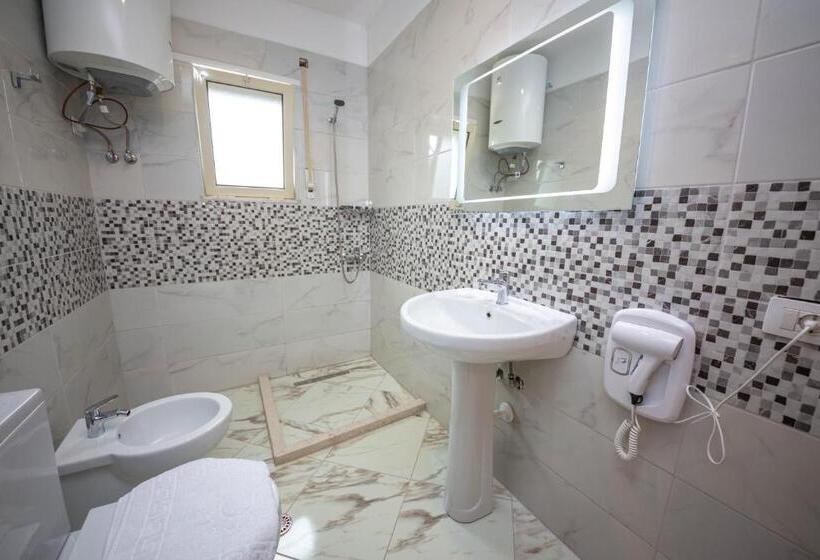 חדר סטנדרט נוף לים עם מרפסת, Aerial Hotel & Spa