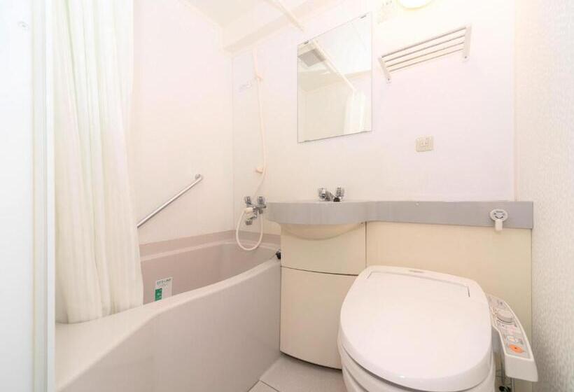 带双人床的基本房间, Apa Hotel Tennoji Ekimae