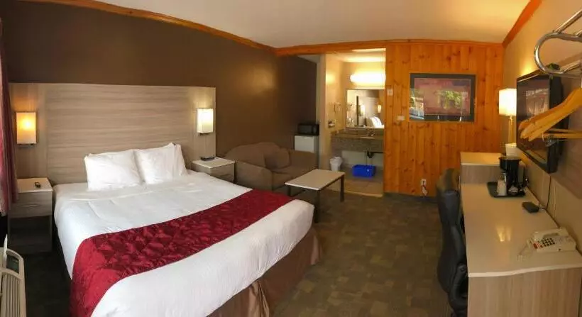 キングサイズベッドのスタンダードルーム, Knights Inn Huntsville