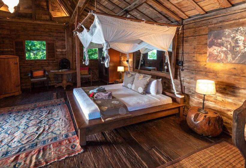 וילה דלוקס חדר שינה 1, Ratua Private Island Resort