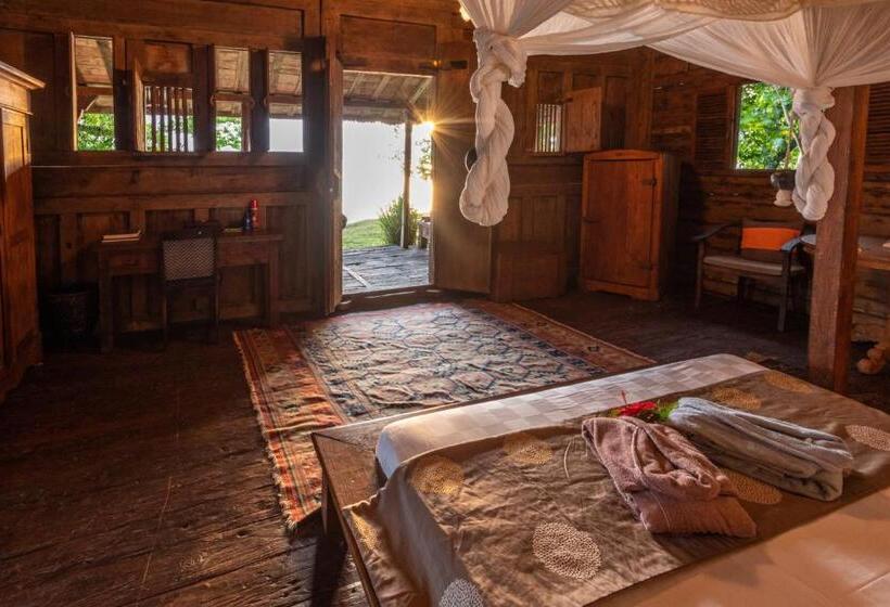 וילה דלוקס חדר שינה 1, Ratua Private Island Resort