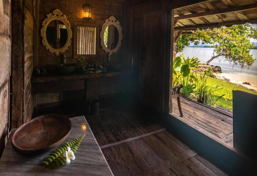 וילה דלוקס חדר שינה 1, Ratua Private Island Resort