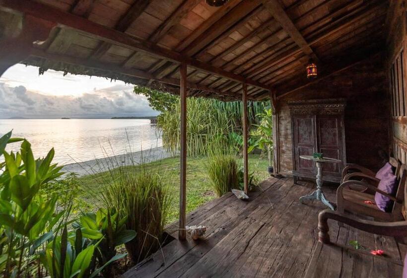 וילה דלוקס חדר שינה 1, Ratua Private Island Resort