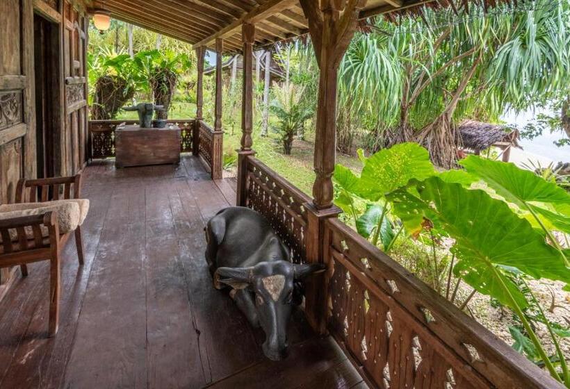 וילה דלוקס חדר שינה 1, Ratua Private Island Resort