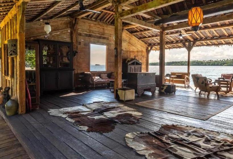 וילת חדר שינה 1 עם נוף לים, Ratua Private Island Resort