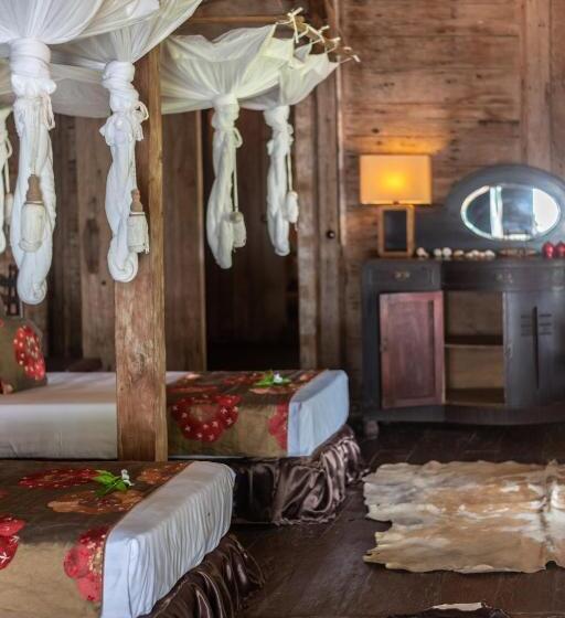 וילת חדר שינה 1 עם נוף לים, Ratua Private Island Resort