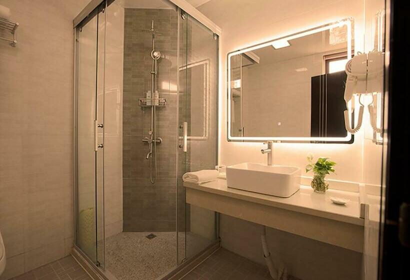 豪华房间, Shanghai Joyful Star Hotel Free Shuttle Bus To Pudong Airport And Disney