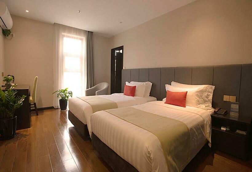 豪华房间, Shanghai Joyful Star Hotel Free Shuttle Bus To Pudong Airport And Disney