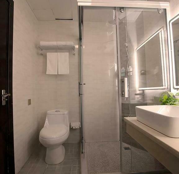 标准间, Shanghai Joyful Star Hotel Free Shuttle Bus To Pudong Airport And Disney