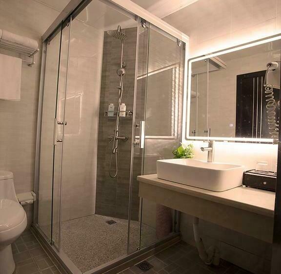 标准间, Shanghai Joyful Star Hotel Free Shuttle Bus To Pudong Airport And Disney