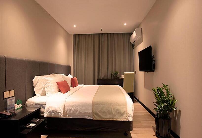 豪华房间, Shanghai Joyful Star Hotel Free Shuttle Bus To Pudong Airport And Disney