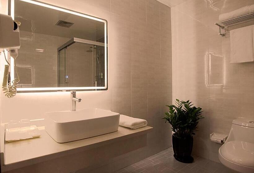 豪华房间, Shanghai Joyful Star Hotel Free Shuttle Bus To Pudong Airport And Disney