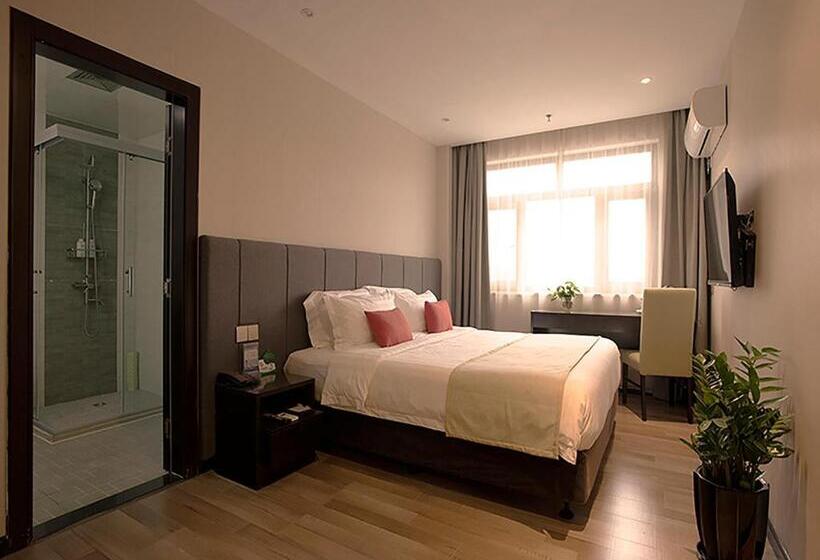 豪华房间, Shanghai Joyful Star Hotel Free Shuttle Bus To Pudong Airport And Disney