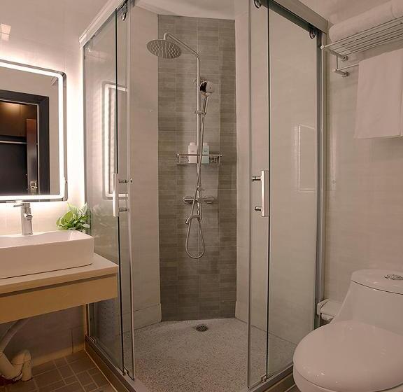 标准间, Shanghai Joyful Star Hotel Free Shuttle Bus To Pudong Airport And Disney