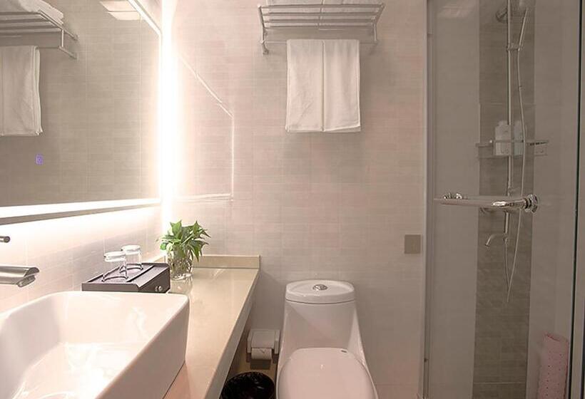 스탠다드 룸, Shanghai Joyful Star Hotel Free Shuttle Bus To Pudong Airport And Disney