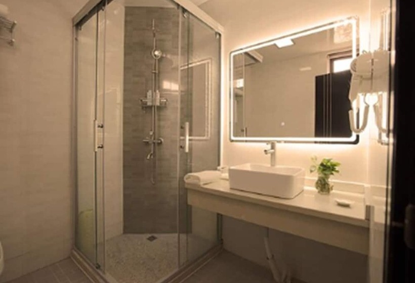 디럭스 룸, Shanghai Joyful Star Hotel Free Shuttle Bus To Pudong Airport And Disney