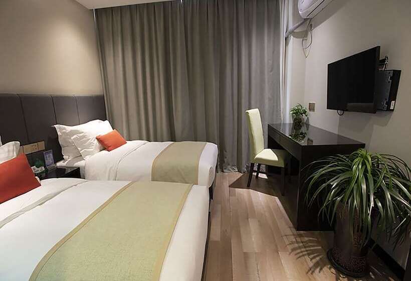 스탠다드 룸, Shanghai Joyful Star Hotel Free Shuttle Bus To Pudong Airport And Disney