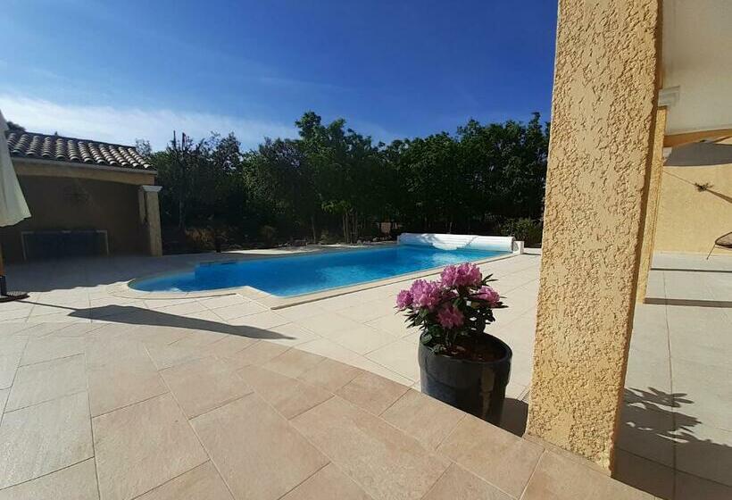 스탠다드 룸 풀장 전망, Chambres D Hãƒæ’ã‚â´tes Dans Authentique Mas Avec Piscine En Provence