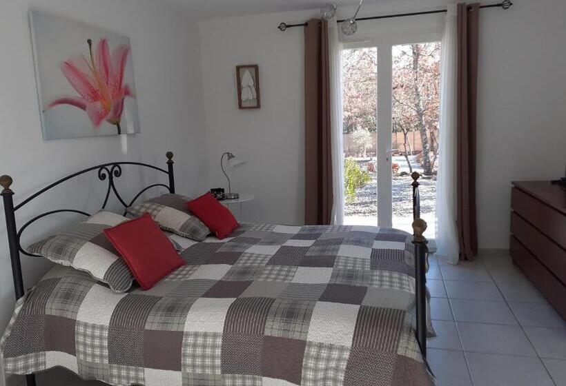 스탠다드 룸 풀장 전망, Chambres D Hãƒæ’ã‚â´tes Dans Authentique Mas Avec Piscine En Provence