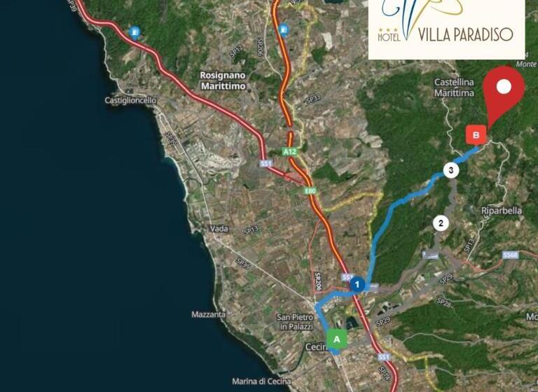 발코니가 있는 4인용 스탠다드 룸, Villa Paradiso