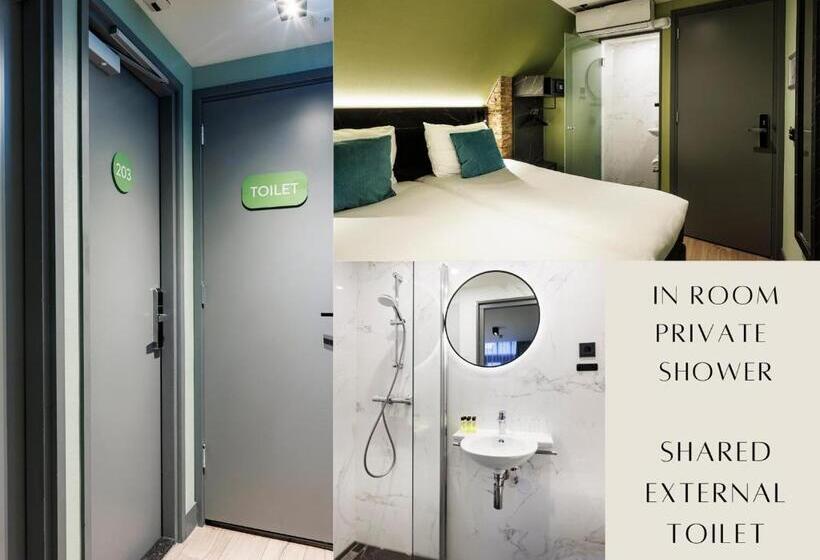 带共用浴室的标准房间, Ciao Papa Hotel Amsterdam Central Station