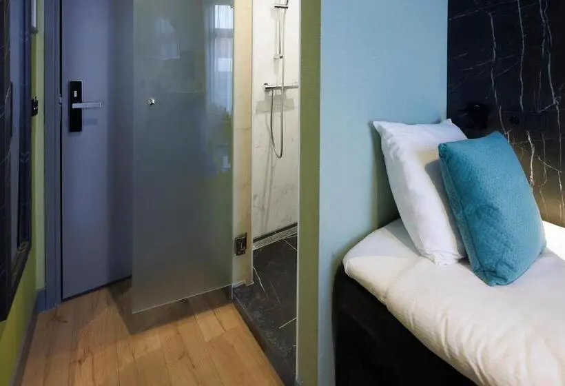 バスルーム共有のシングルスタンダード, Ciao Papa Hotel Amsterdam Central Station