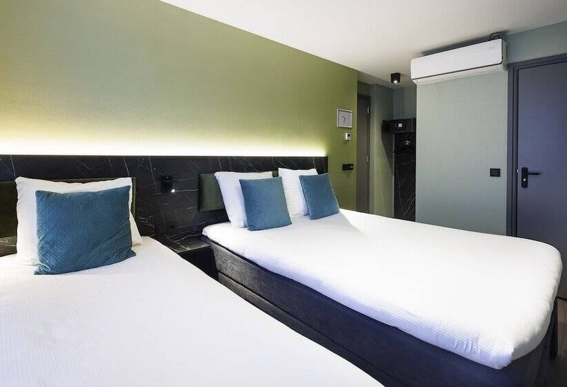 Quarto Triplo Estandar, Ciao Papa Hotel Amsterdam Central Station