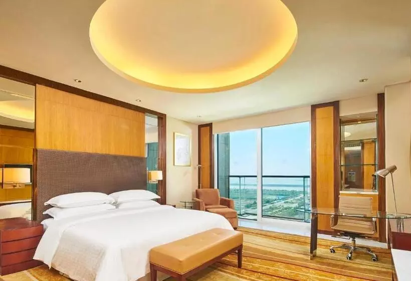 キングサイズベッドのデラックスルーム, Sheraton Zhoushan