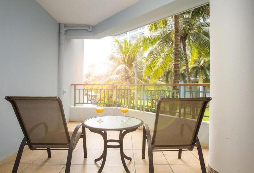 Четырехместный Номер Стандарт Вид на Сад, Tianze Beach Resort