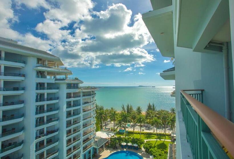 غرفة ديلوكس مطلّة علي البحر, Tianze Beach Resort