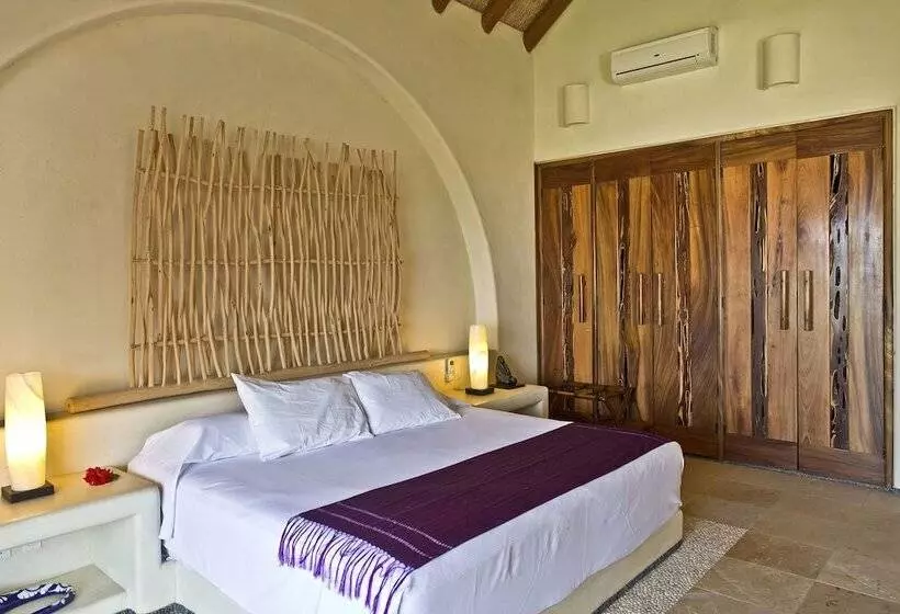 Villa 1 Makuuhuone Merinäkymä, Las Palmas Luxury Villas