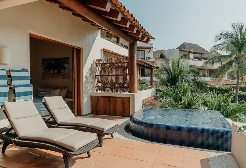 فيلا غرفة نوم واحدة مطلّة علي البحر, Las Palmas Luxury Villas