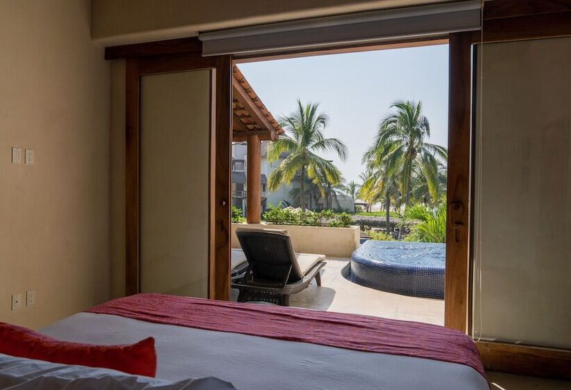 فيلا غرفة نوم واحدة مطلّة علي البحر, Las Palmas Luxury Villas