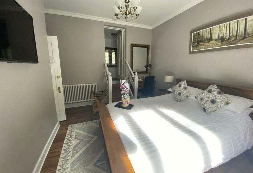 חדר סטנדרט עם מיטת קינג, Coalbrookdale Villa