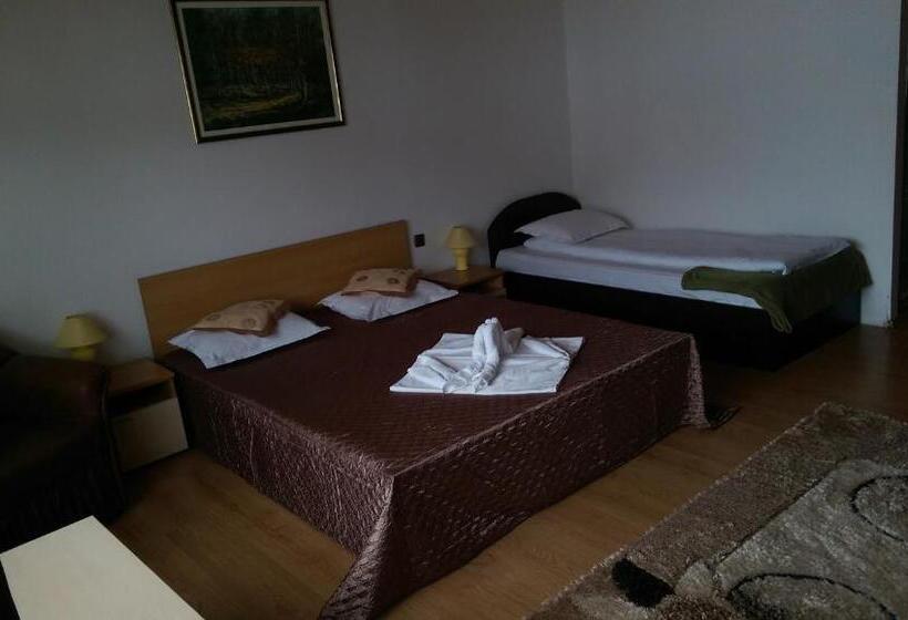 Трехместный Номер Стандарт с Балконом, Pensiunea Casa Beatrice Bran