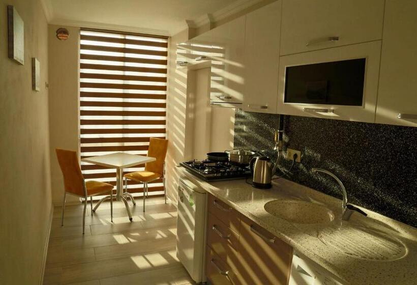 اتاق لوکس با چشم‌انداز دریا, Trabzon Asel Suite Otel