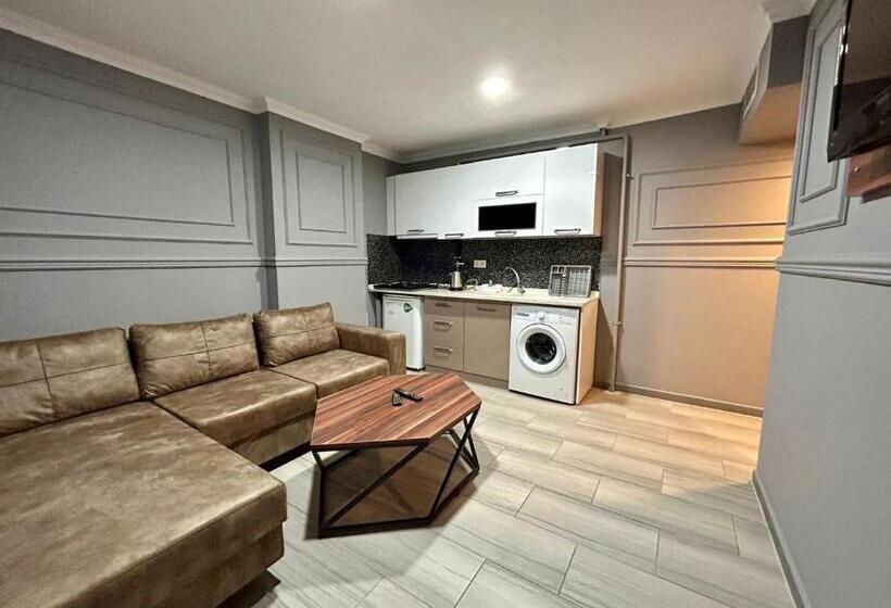 اتاق استاندارد با تخت بزرگ, Trabzon Asel Suite Otel