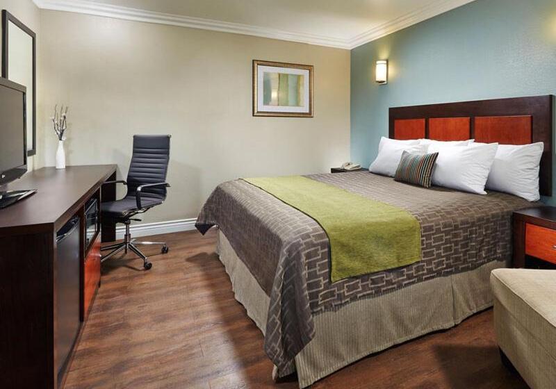 Стандартный Номер Кровать Кинг, American Inn Downey